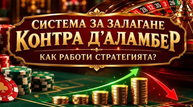 Контра Д’Аламбер – как работи положителната прогресия при залози